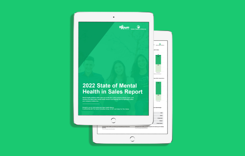 state of mental health in sales